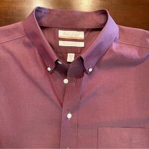 Gold Label Roundtree & Yorke Men's Long Sleeve Button Up Dress Shirt 18/36